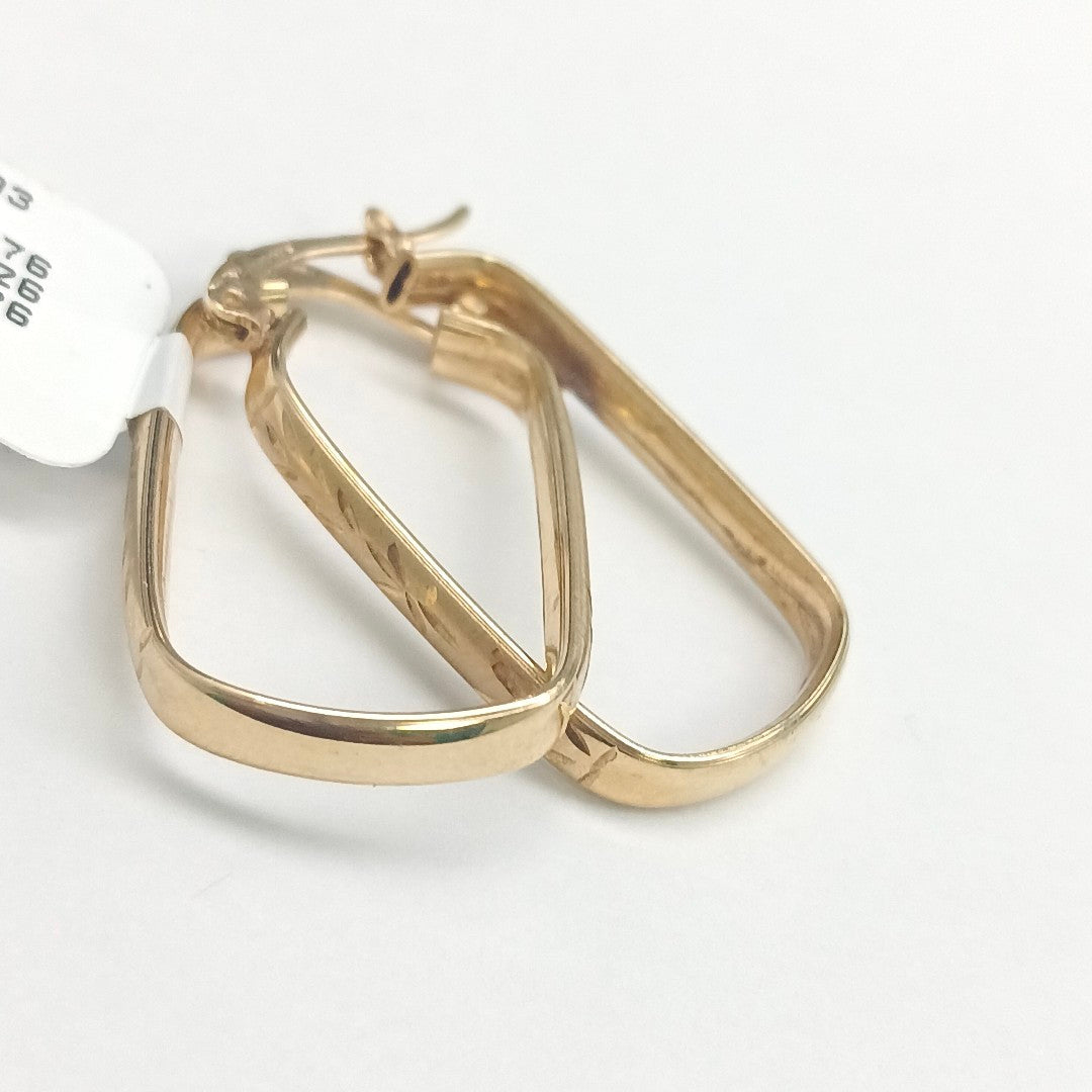 ARRACADAS PAR ORO 10 K 3,40 GRMS (SEMINUEVO)