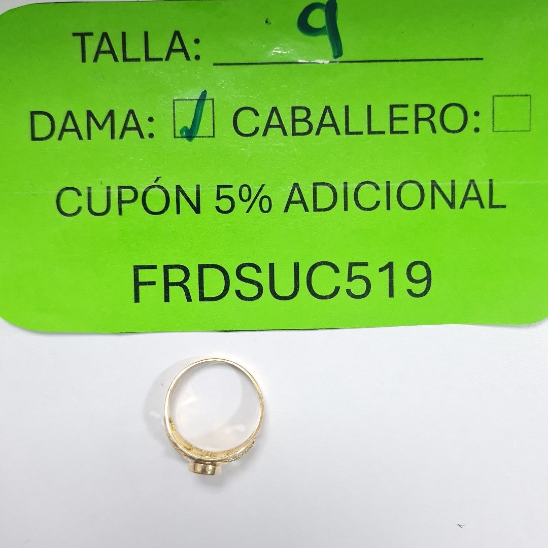 ANILLO ORO 14 K 4.5 GRMS (SEMINUEVO)