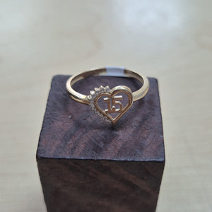 ANILLOS DAMA ORO 14K 1.6 (NUEVO)