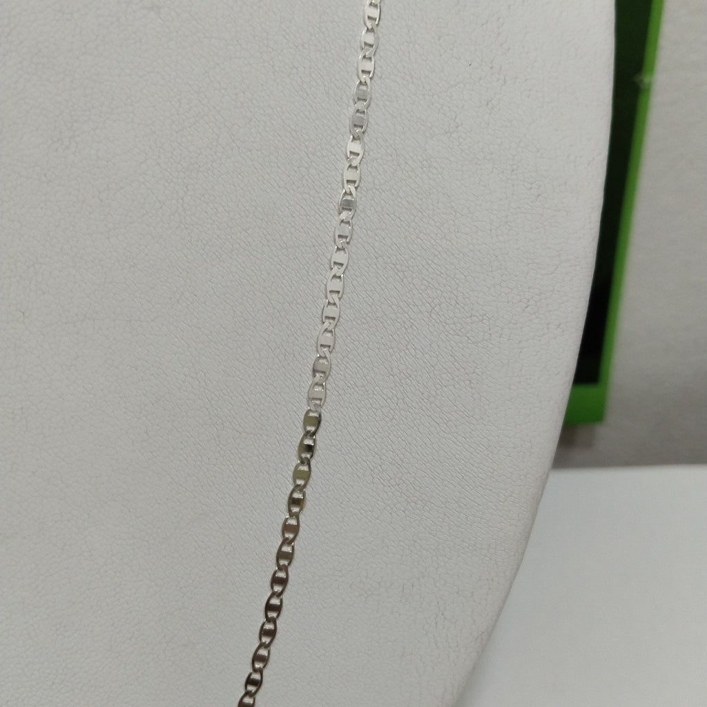 CADENA TEJIDO ESPEJO PLATA .925 55 CM 3.8 GR (NUEVO)