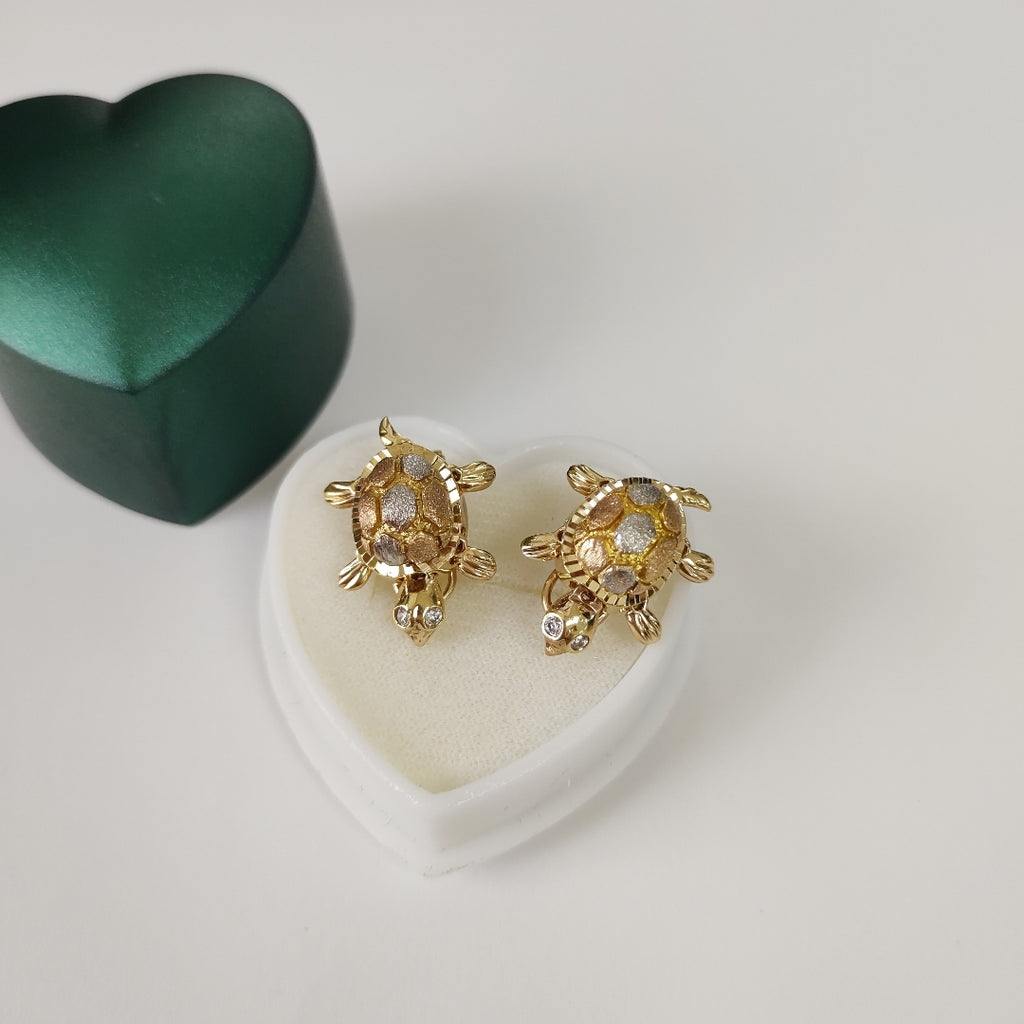 ARETES PAR ORO 10 K 6,70 GRMS (SEMINUEVO)