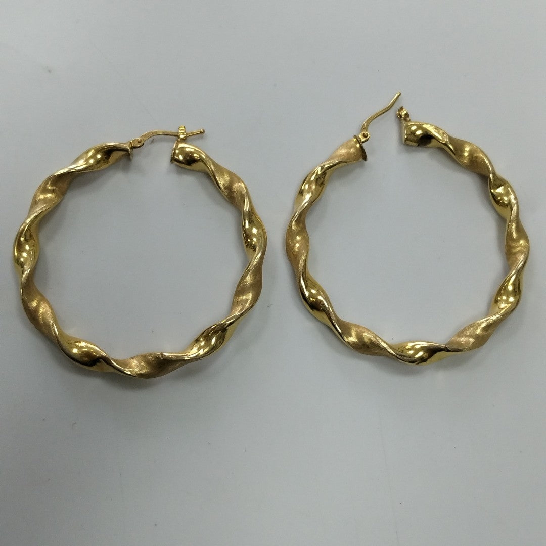 ARRACADAS PAR ORO 14 K 4,40 GRMS (SEMINUEVO)