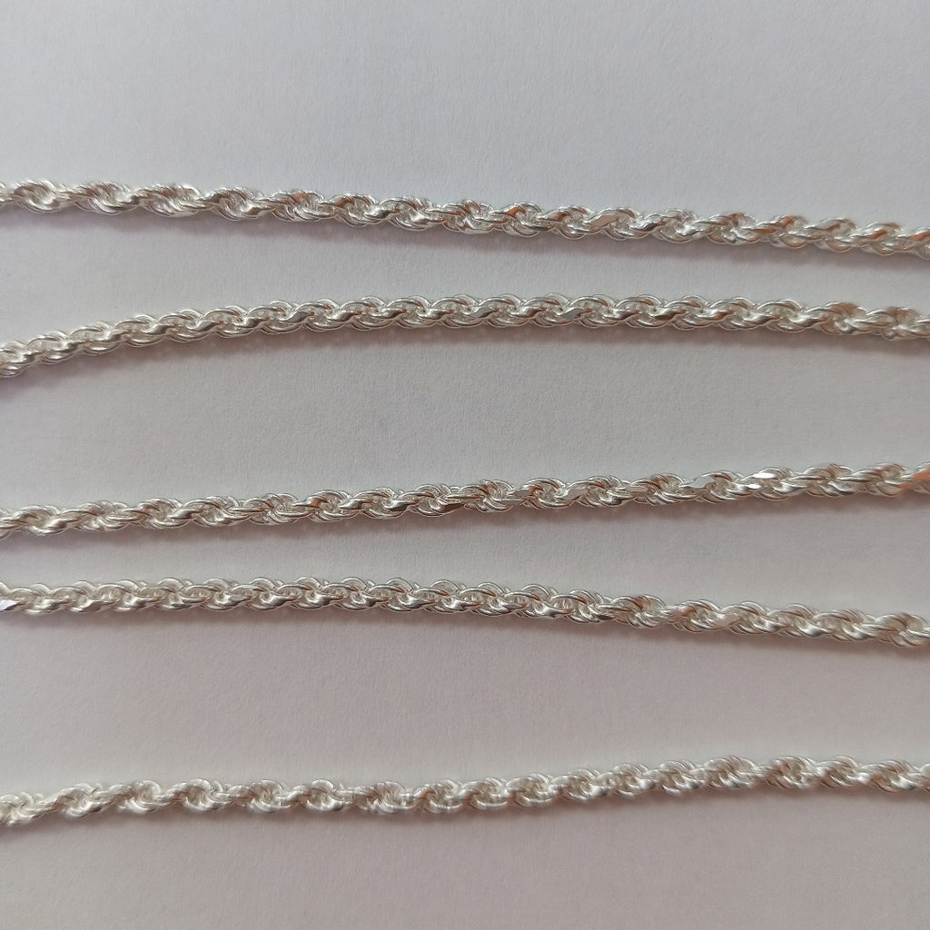 CADENA TORZAL PLATA .925 60 CM 10.42 GR (NUEVO)