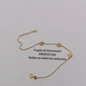 PULSERAS DAMA ORO 14K 1.6 (NUEVO)