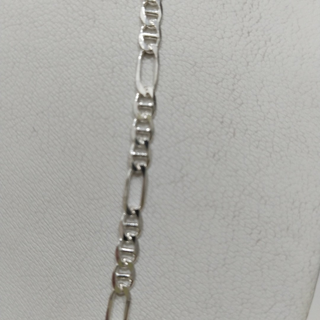 CADENA TEJIDO MARINERO PLATA .925 55 CM 7.9 GR (NUEVO)