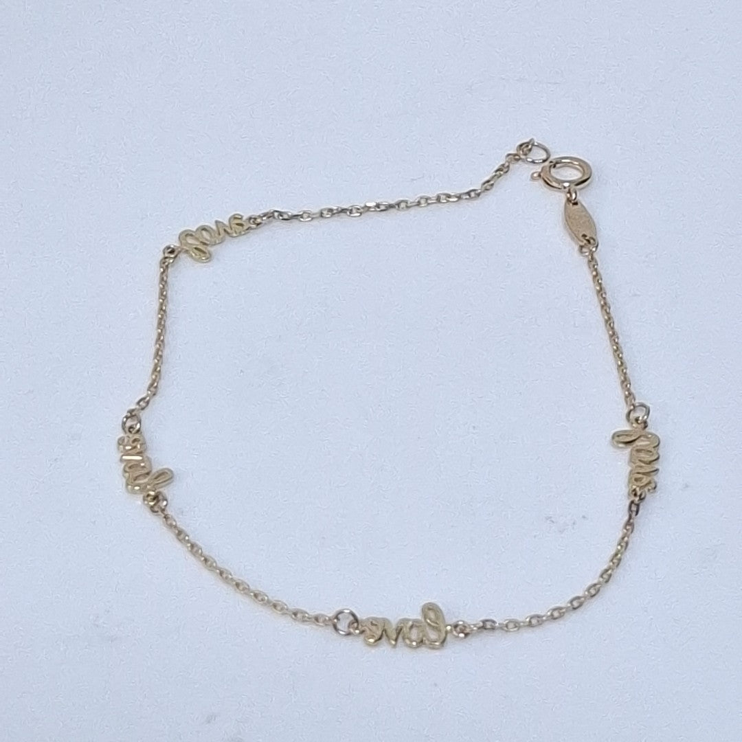 PULSERAS DAMA ORO 10K 1 (NUEVO)