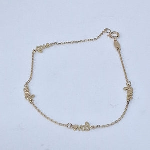 PULSERAS DAMA ORO 10K 1 (NUEVO)