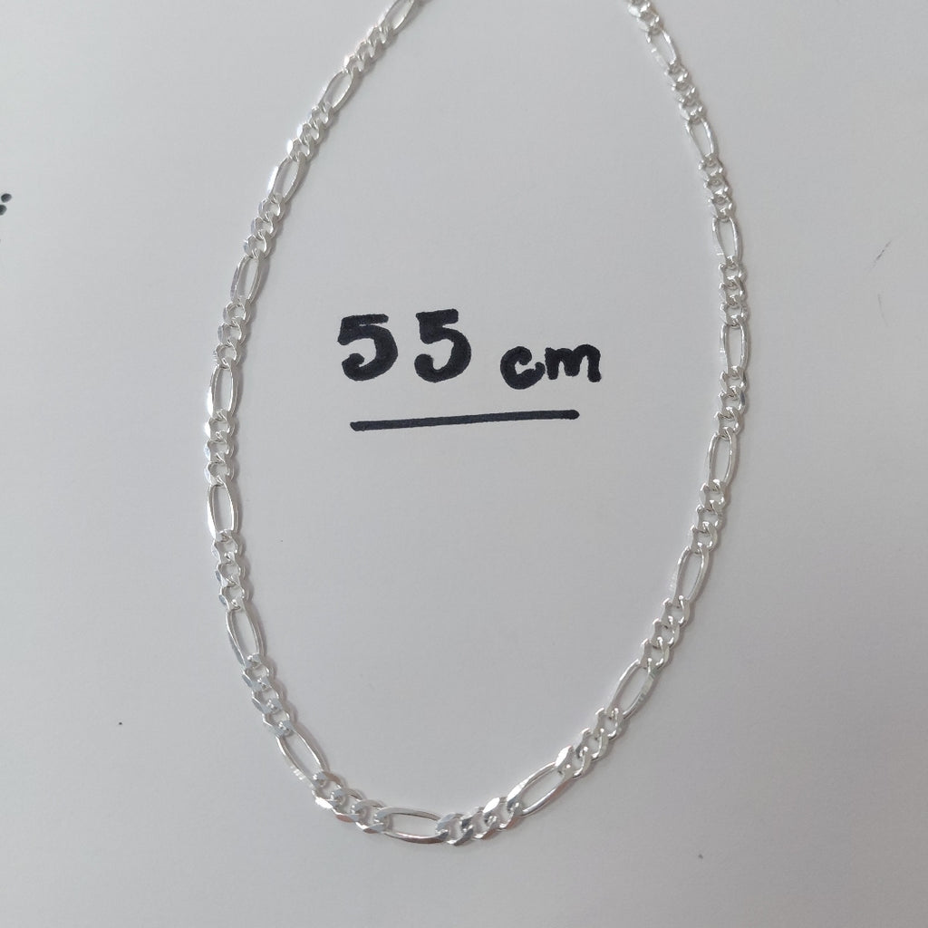 CADENA 3X1 PLATA .925 55 CM 7.42 GR (NUEVO)