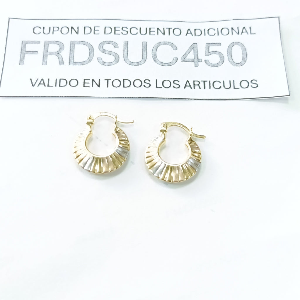 ARRACADAS ORO 14K 1.7 (NUEVO)