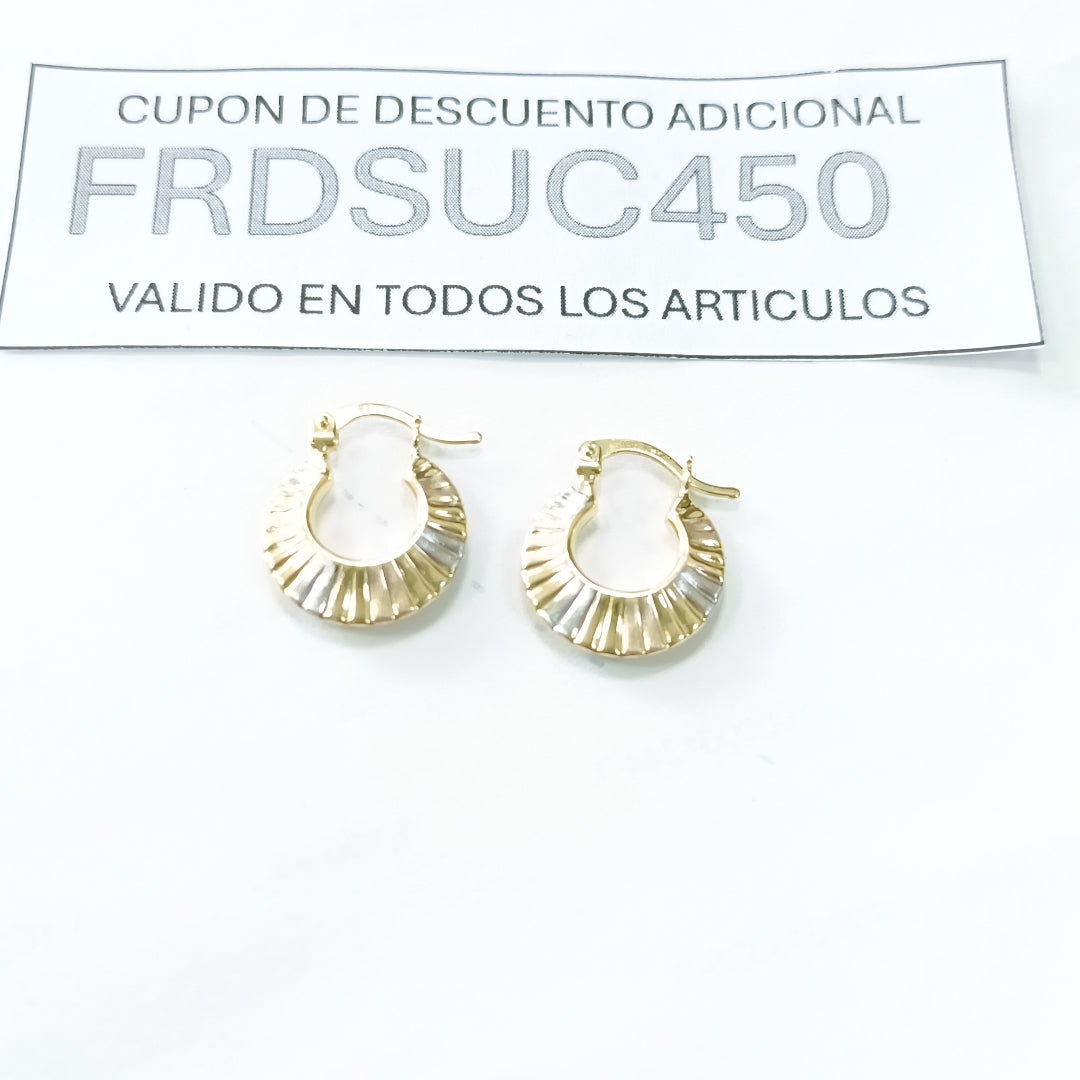 ARRACADAS ORO 14K 1.7 (NUEVO)