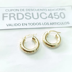 ARRACADAS ORO 14K 2 (NUEVO)