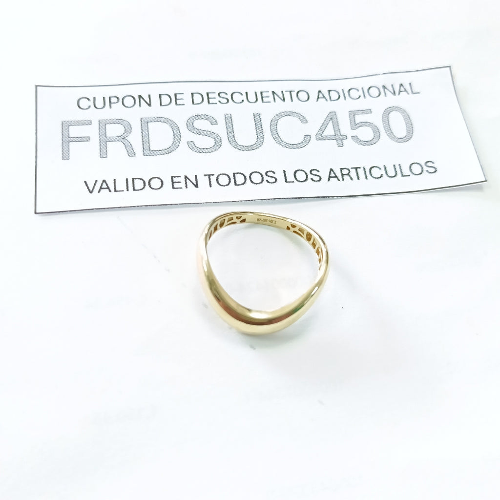 ANILLOS DAMA ORO 14K 2 (NUEVO)