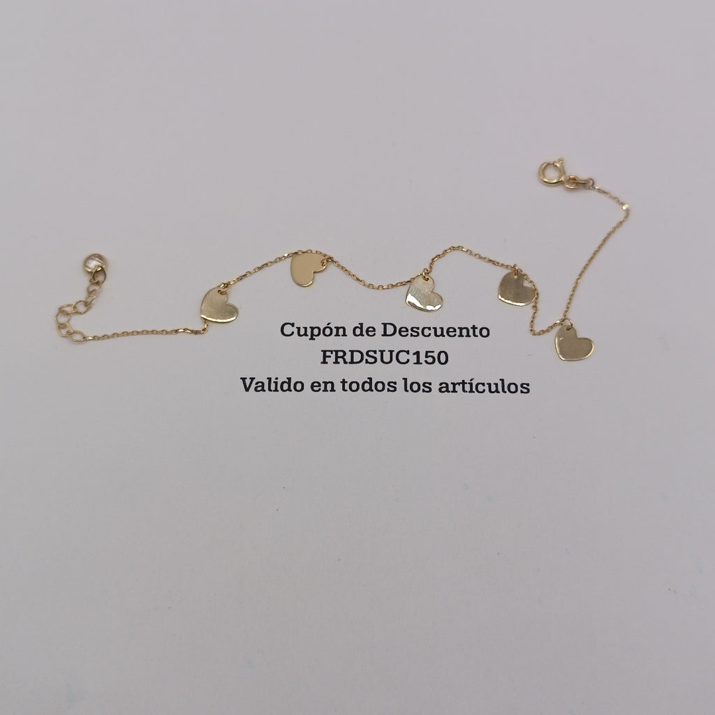 PULSERAS DAMA ORO 14K 1.3 (NUEVO)