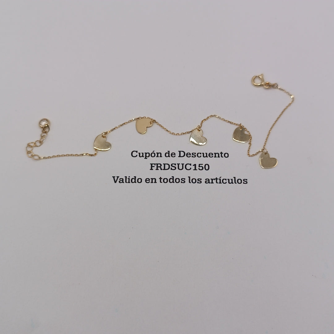 PULSERAS DAMA ORO 14K 1.3 (NUEVO)