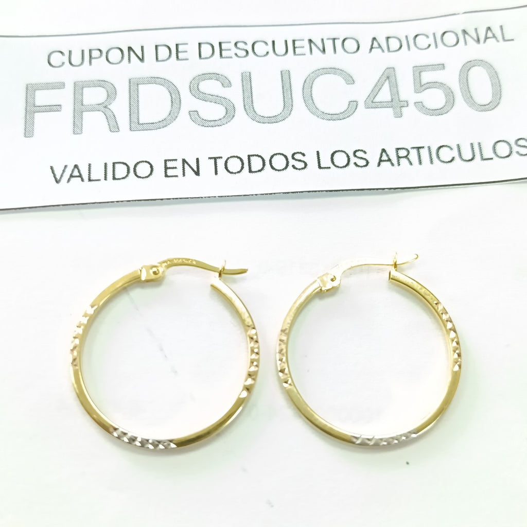 ARRACADAS ORO 14K 1.3 (NUEVO)