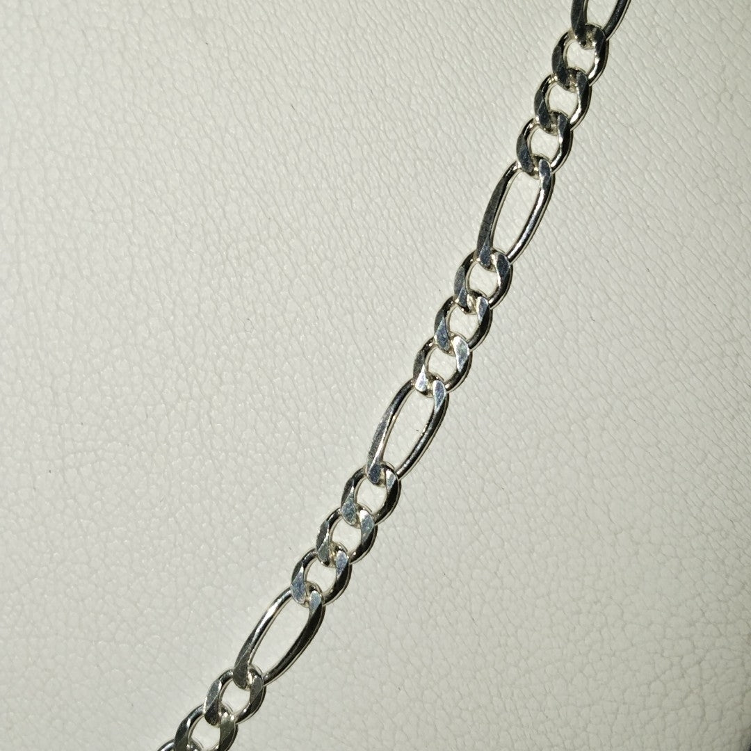 CADENA TEJIDO 3X1 PLATA .925 55 CM 7.6 GR (NUEVO)