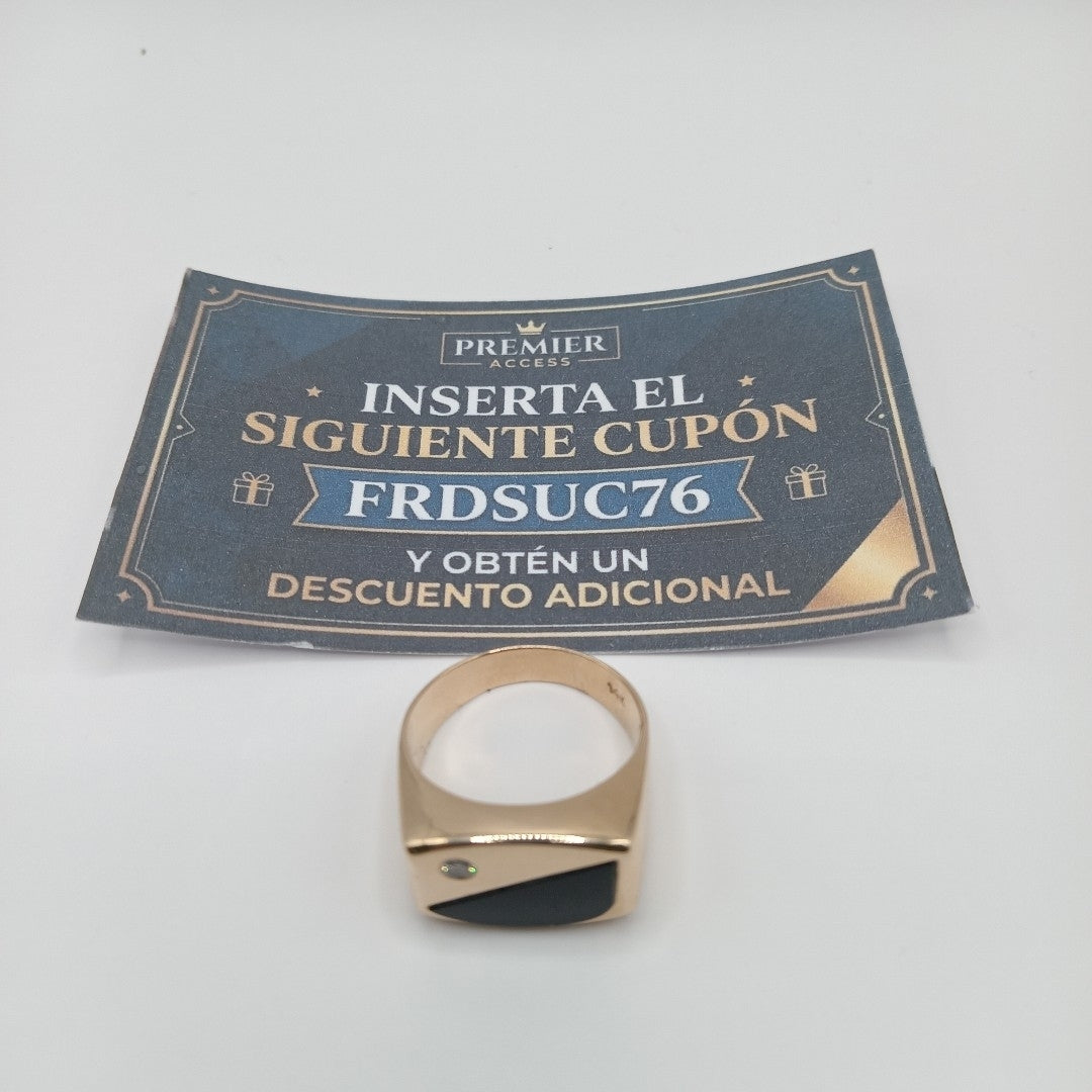 ANILLOS CABALLERO ORO 14K 8.4 (NUEVO)