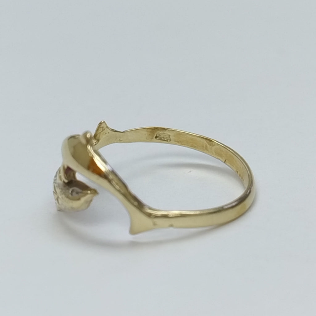 ANILLITO ORO, RODIADO 14 K 2.5 GRMS (SEMINUEVO)