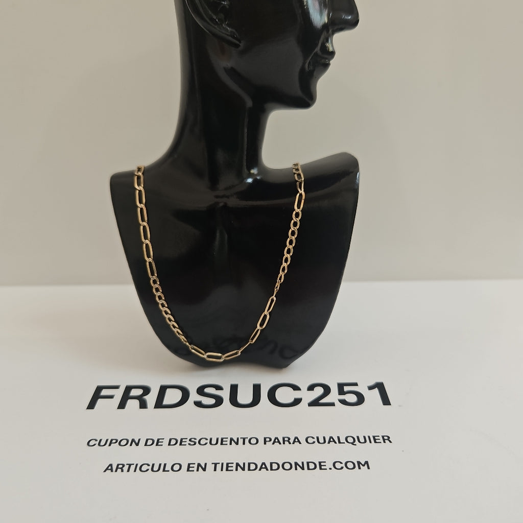 CADENA ORO 14 K 4.5 GRMS (SEMINUEVO)