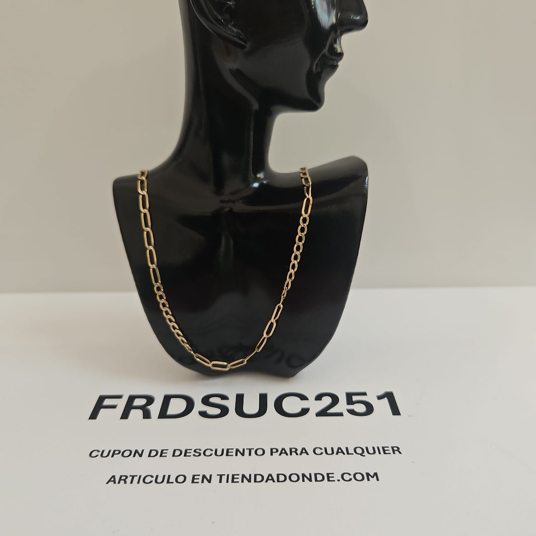 CADENA ORO 14 K 4.5 GRMS (SEMINUEVO)