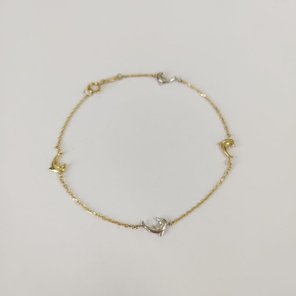 PULSERAS DAMA ORO 14K 1.5 (NUEVO)