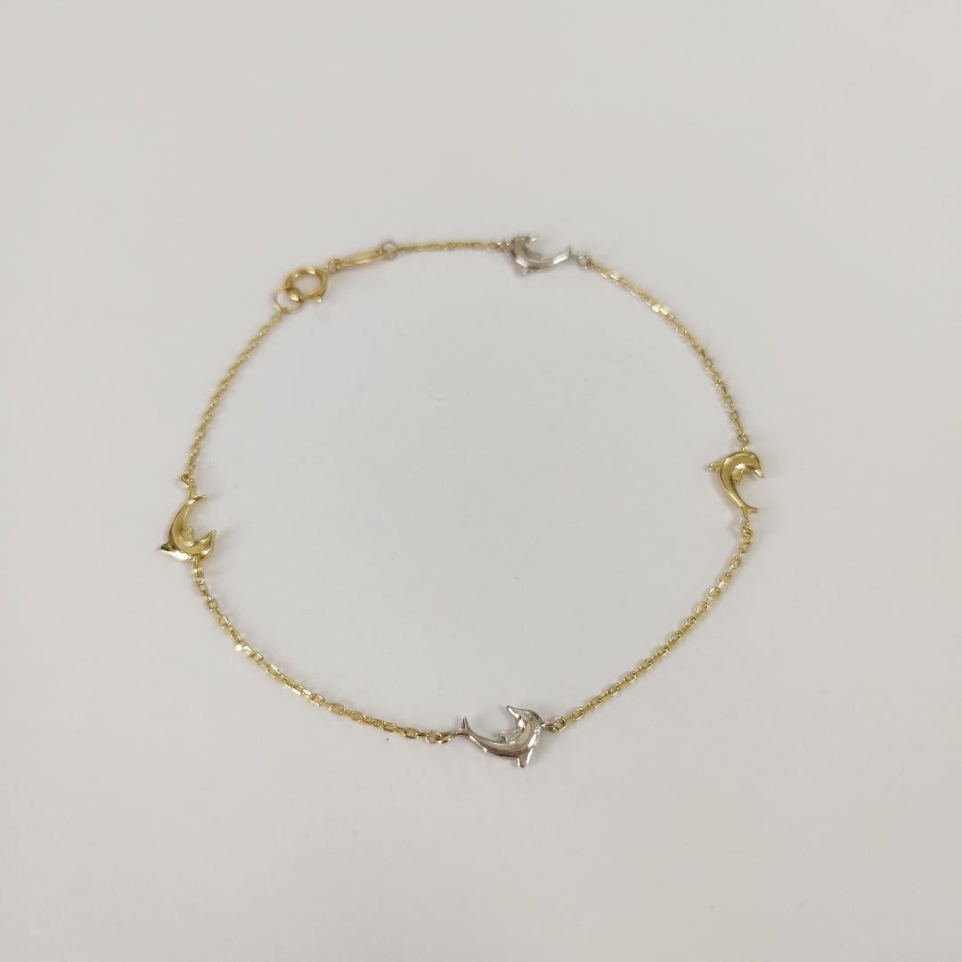 PULSERAS DAMA ORO 14K 1.5 (NUEVO)