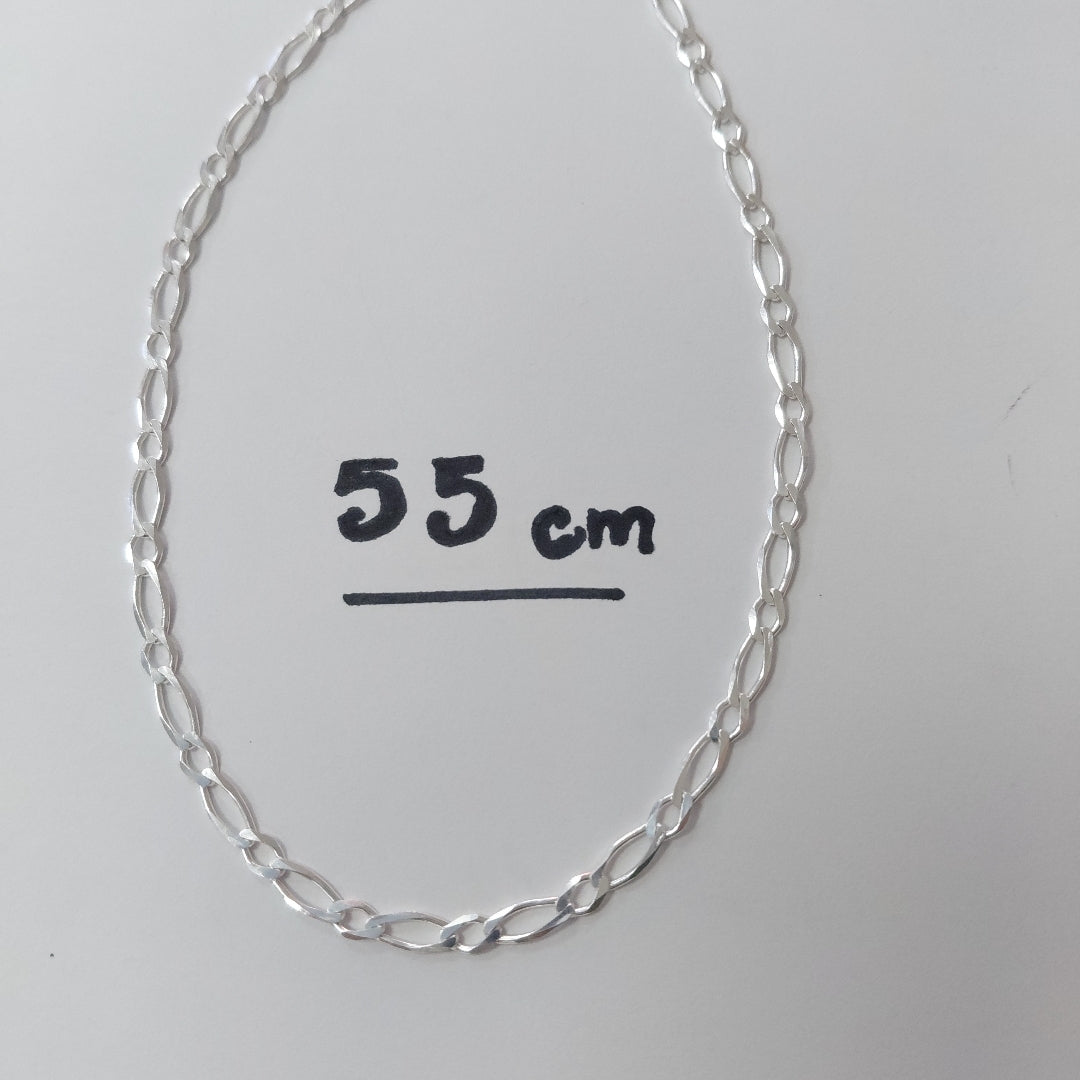 CADENA 1X1 PLATA .925 55 CM 6.62 GR (NUEVO)