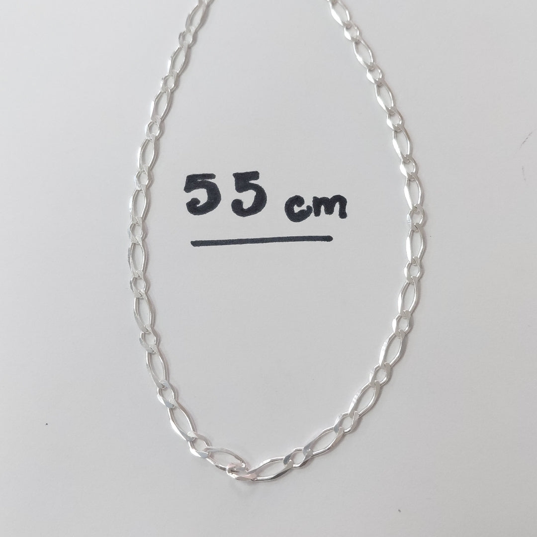 CADENA 1X1 PLATA .925 55 CM 6.62 GR (NUEVO)