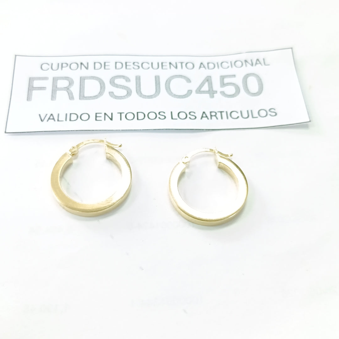 ARRACADAS ORO 14K 2 (NUEVO)