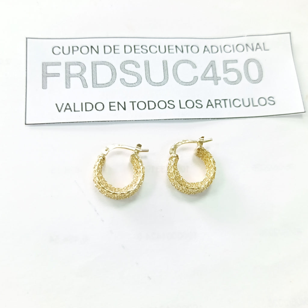 ARRACADAS ORO 14K 2.2 (NUEVO)