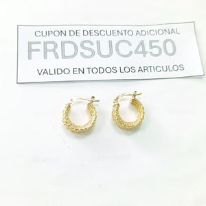 ARRACADAS ORO 14K 2.2 (NUEVO)