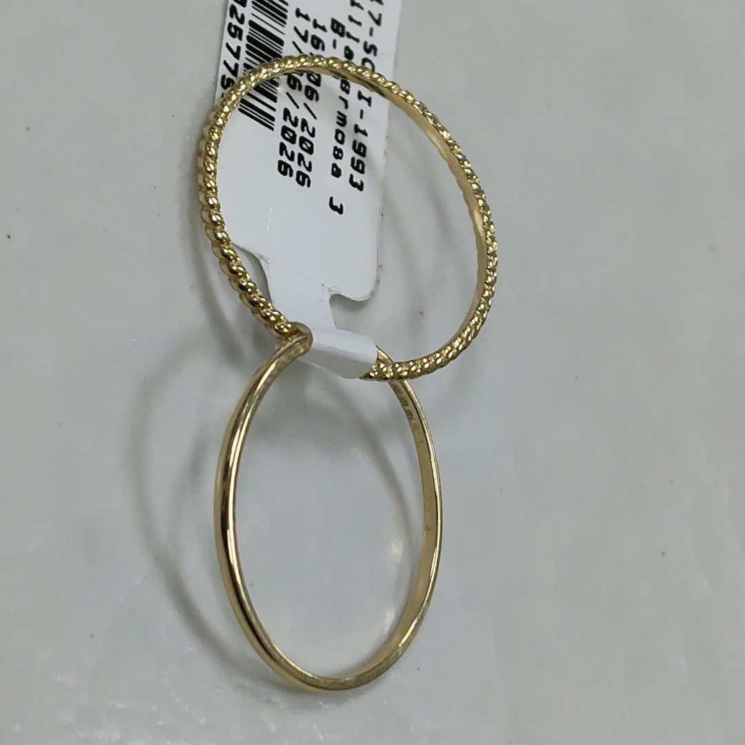 ARRACADAS ORO 14K 1.7 (NUEVO)