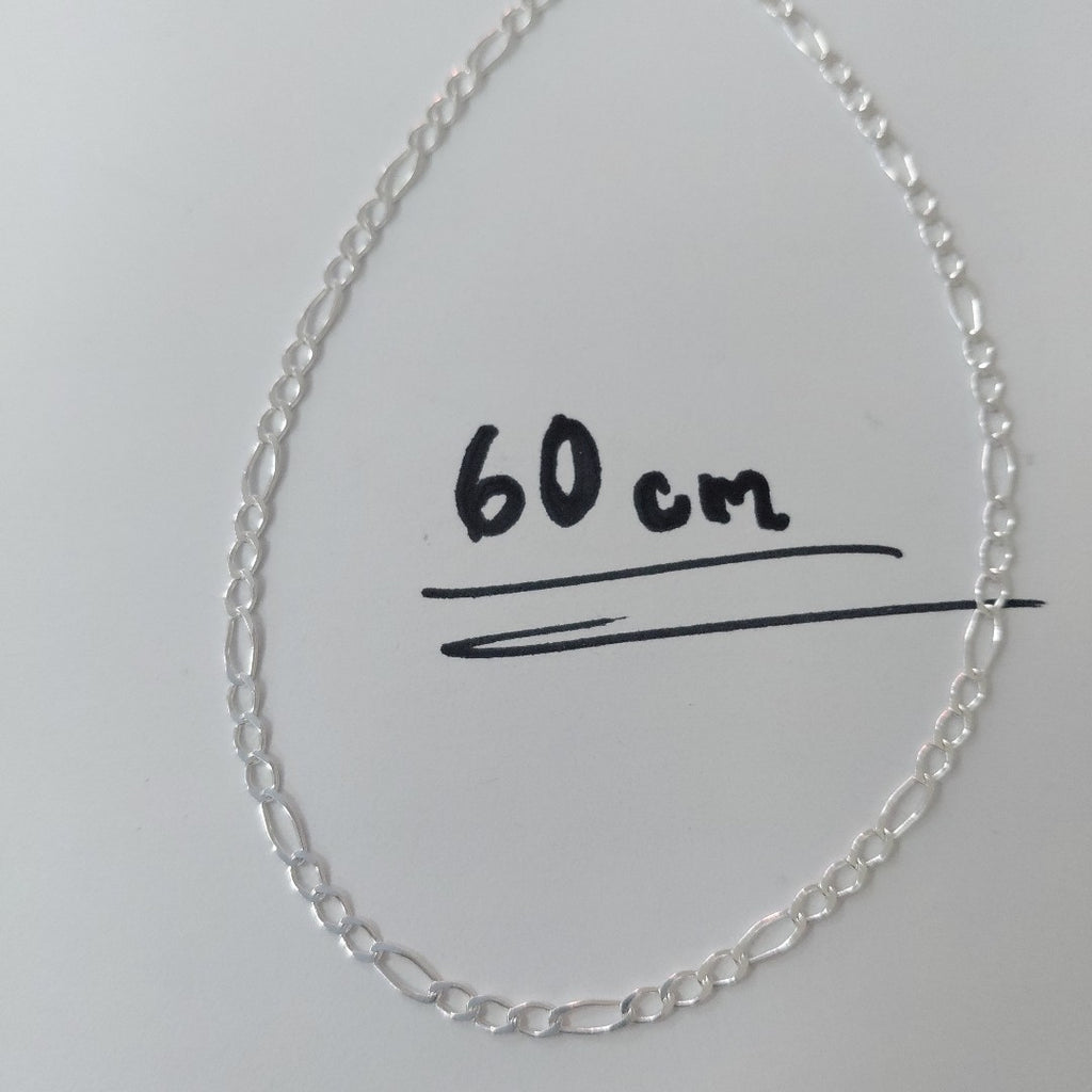 CADENA 3X1 PLATA .925 60 CM 4.62 GR (NUEVO)