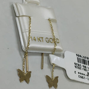 BROQUELES ORO 14K 0.7 (NUEVO)