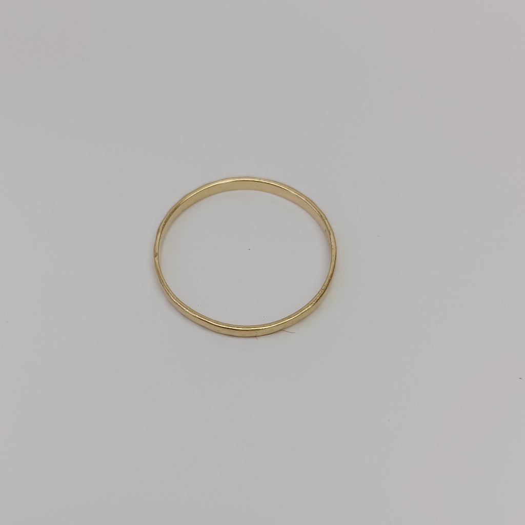 ARGOLLA ORO 14 K 0.6 GRMS (SEMINUEVO)