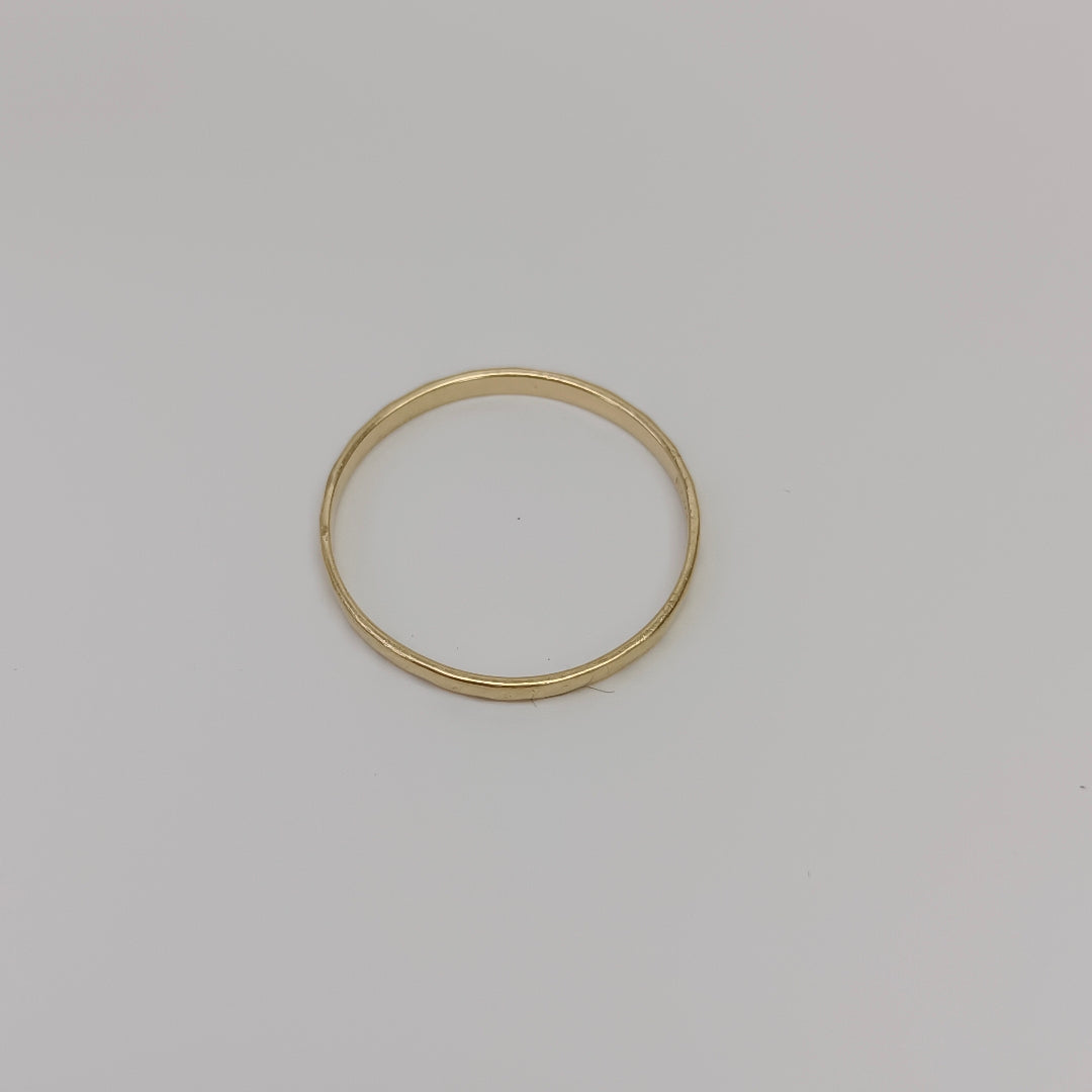 ARGOLLA ORO 14 K 0.6 GRMS (SEMINUEVO)