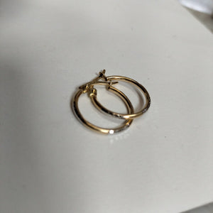 ARRACADAS ORO 14K 1.4 (NUEVO)