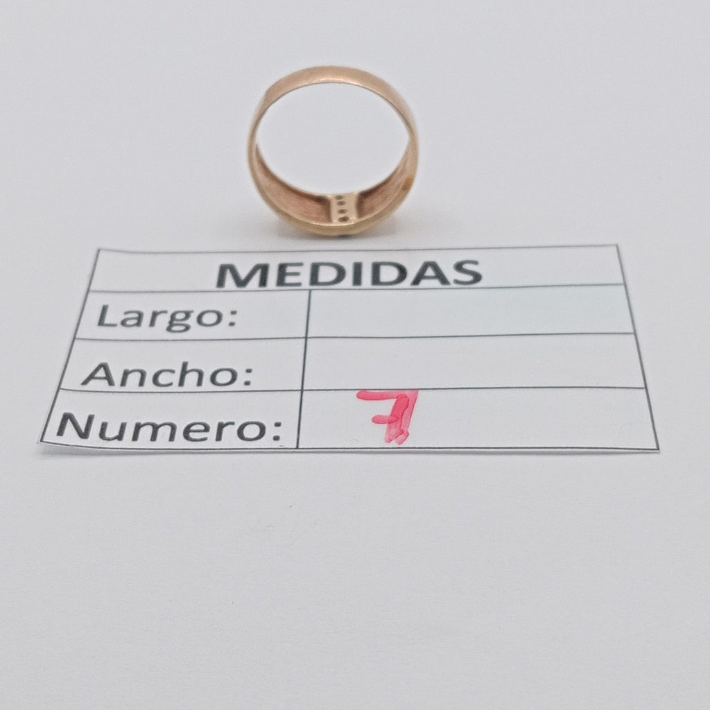 ANILLO ORO 10 K 3,70 GRMS (SEMINUEVO)