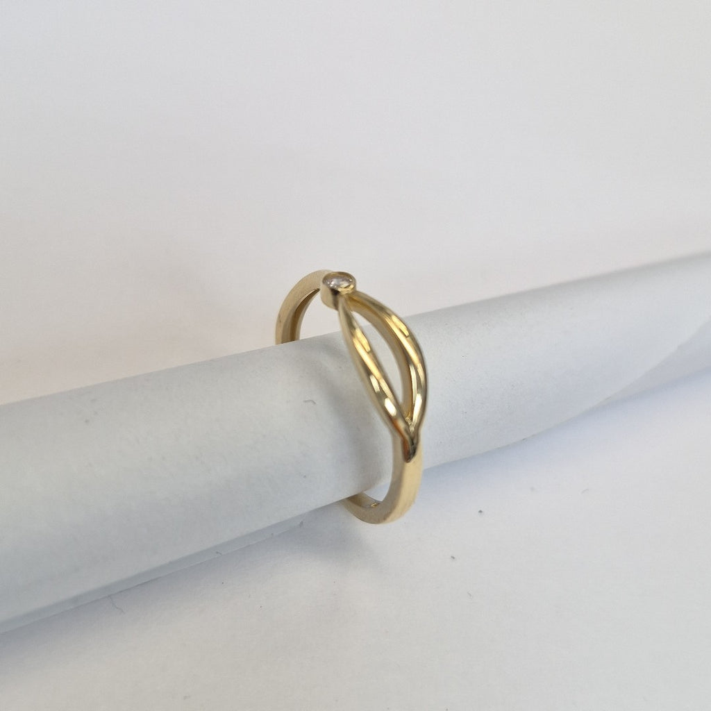 ANILLOS DAMA ORO 14K 1.6 (NUEVO)