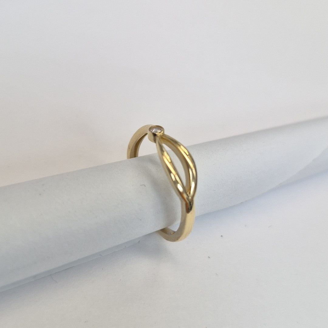 ANILLOS DAMA ORO 14K 1.6 (NUEVO)