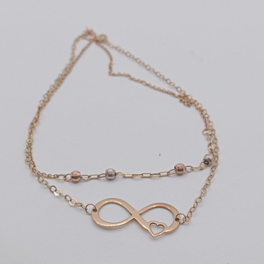 GARGANTILLA ORO COMBINADO 10 K 2,20 GRMS (SEMINUEVO)