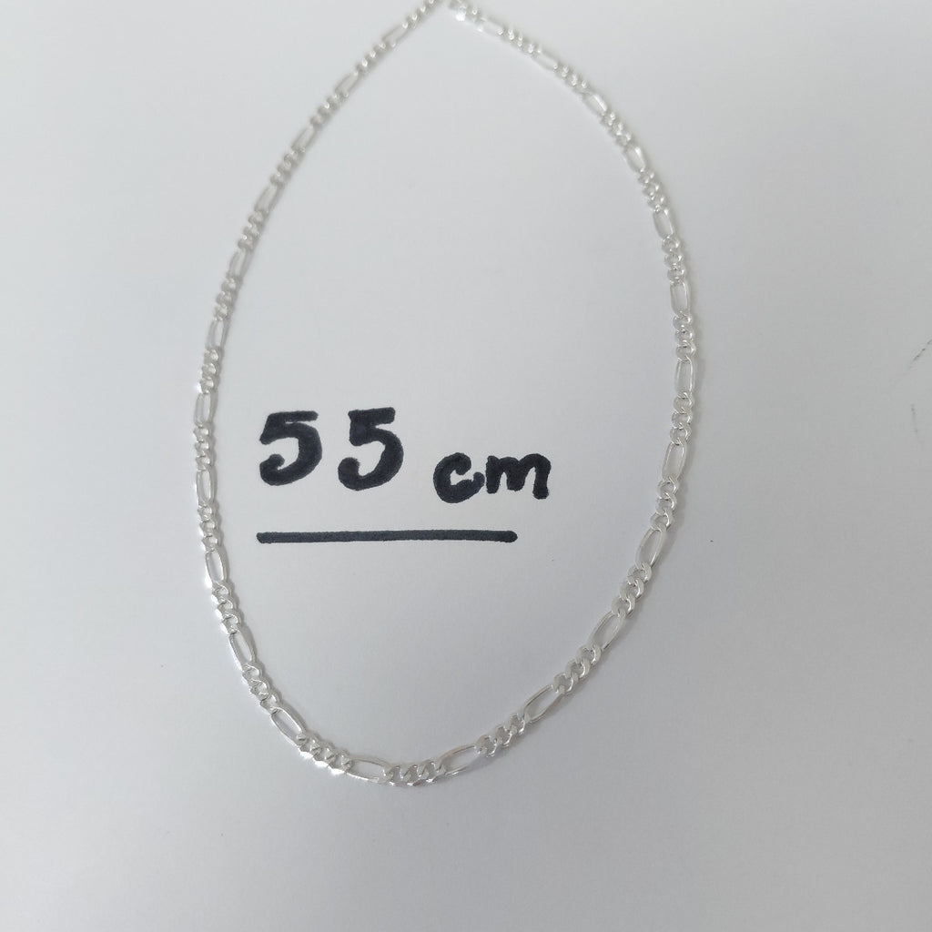 CADENA 3X1 PLATA .925 55 CM 3.32 GR (NUEVO)