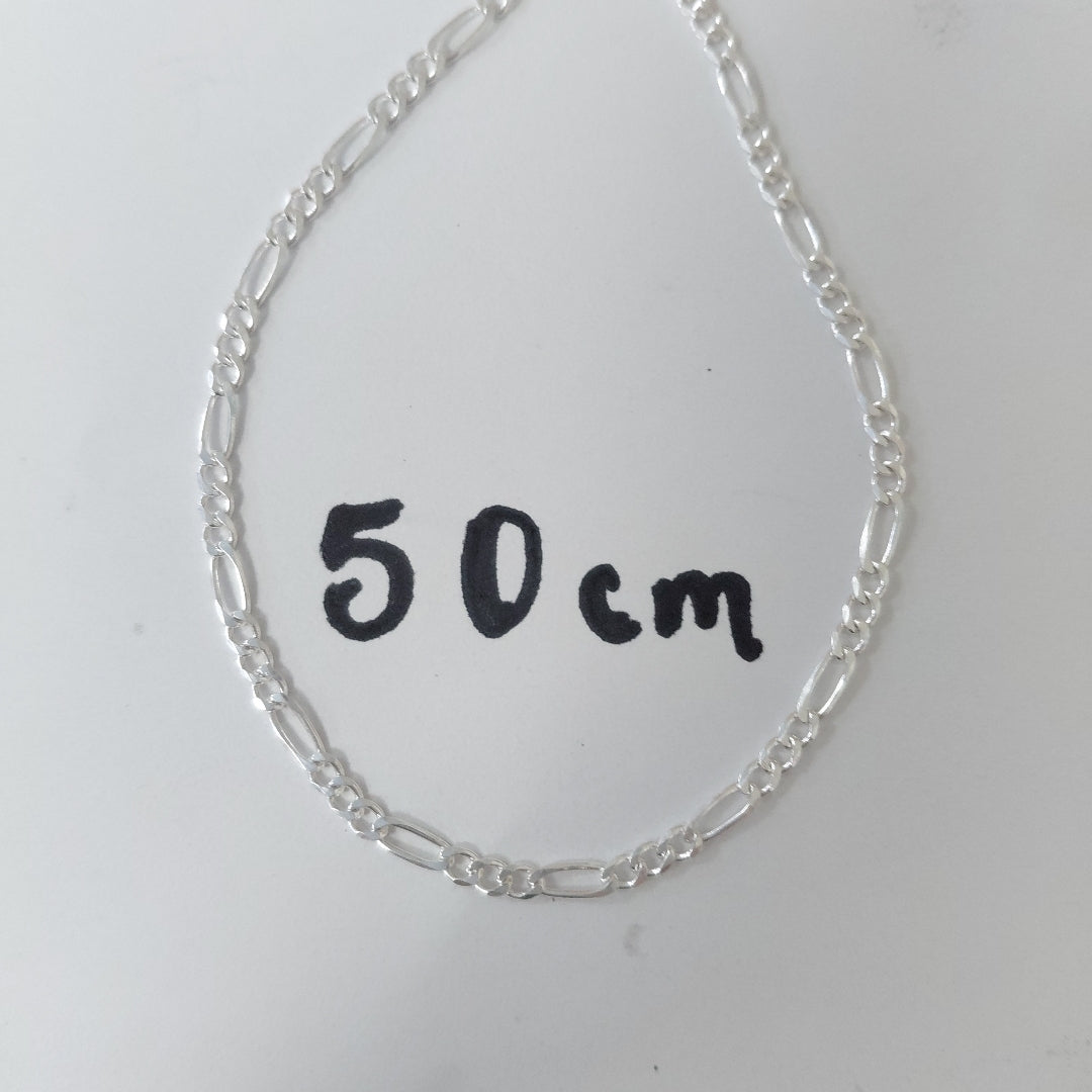 CADENA 3X1 PLATA .925 50 CM 4.22 GR (NUEVO)