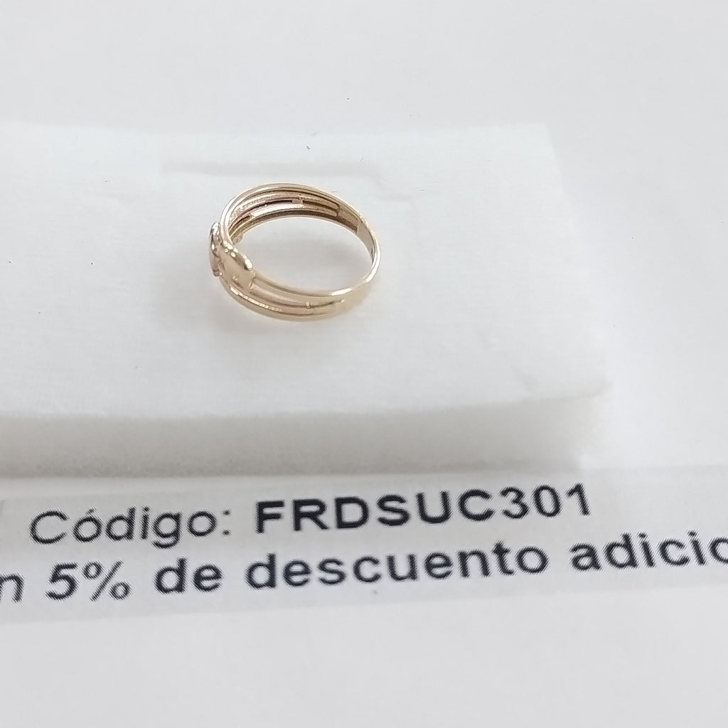 ANILLOS DAMA ORO 14K 2 (NUEVO)
