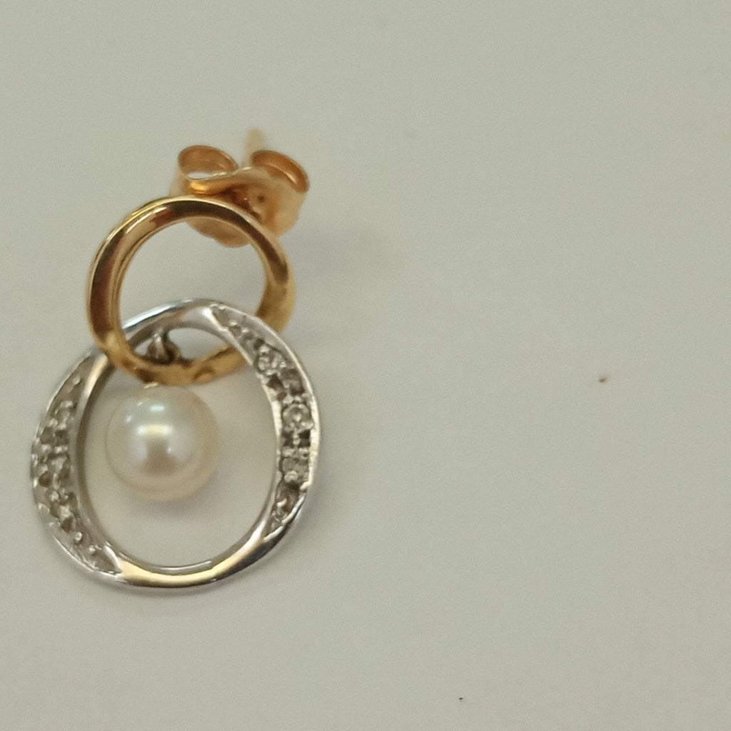 ARETES PAR ORO 14 K 2.9 GRMS (SEMINUEVO)