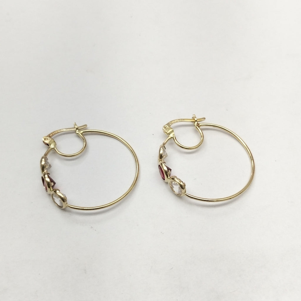 ARRACADAS PAR ORO 14 K 2,30 GRMS (SEMINUEVO)