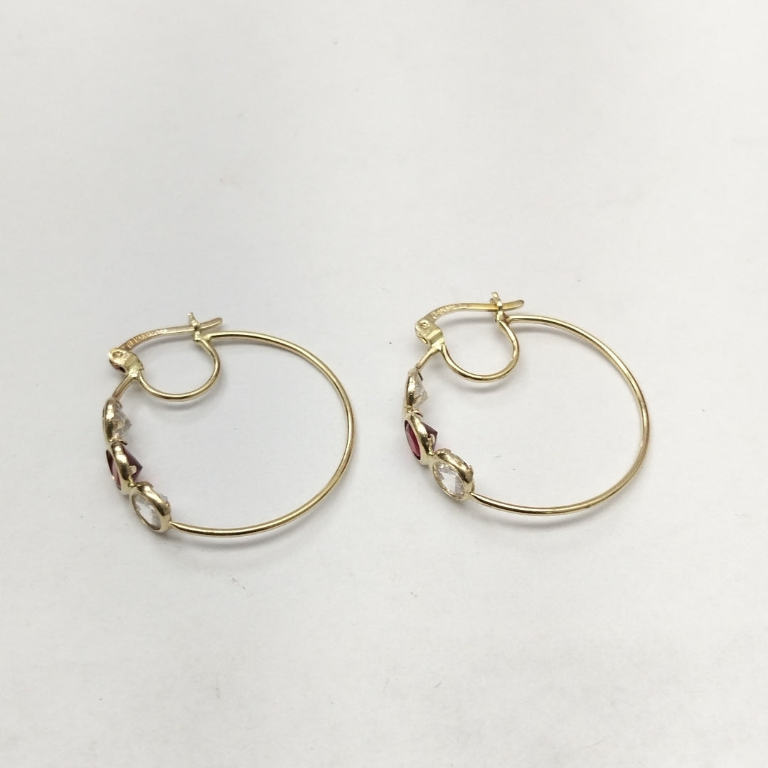 ARRACADAS PAR ORO 14 K 2,30 GRMS (SEMINUEVO)