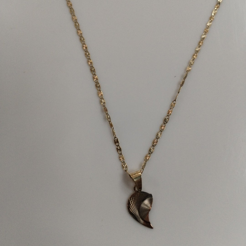 CADENA, DIJE ORO 8 K 2.5 GRMS (SEMINUEVO)