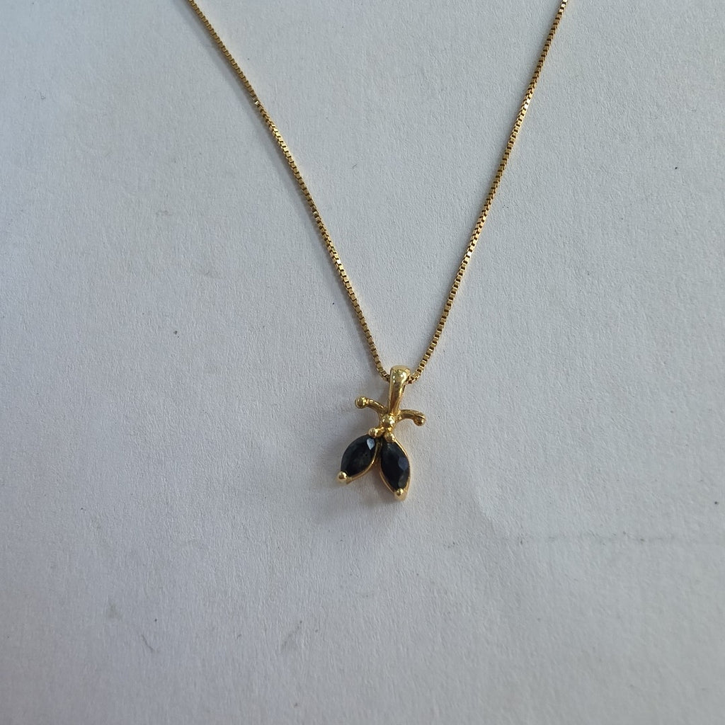 BROQUELES PAR,GARGANTILLA ORO 10 K 2,10 GRMS (SEMINUEVO)