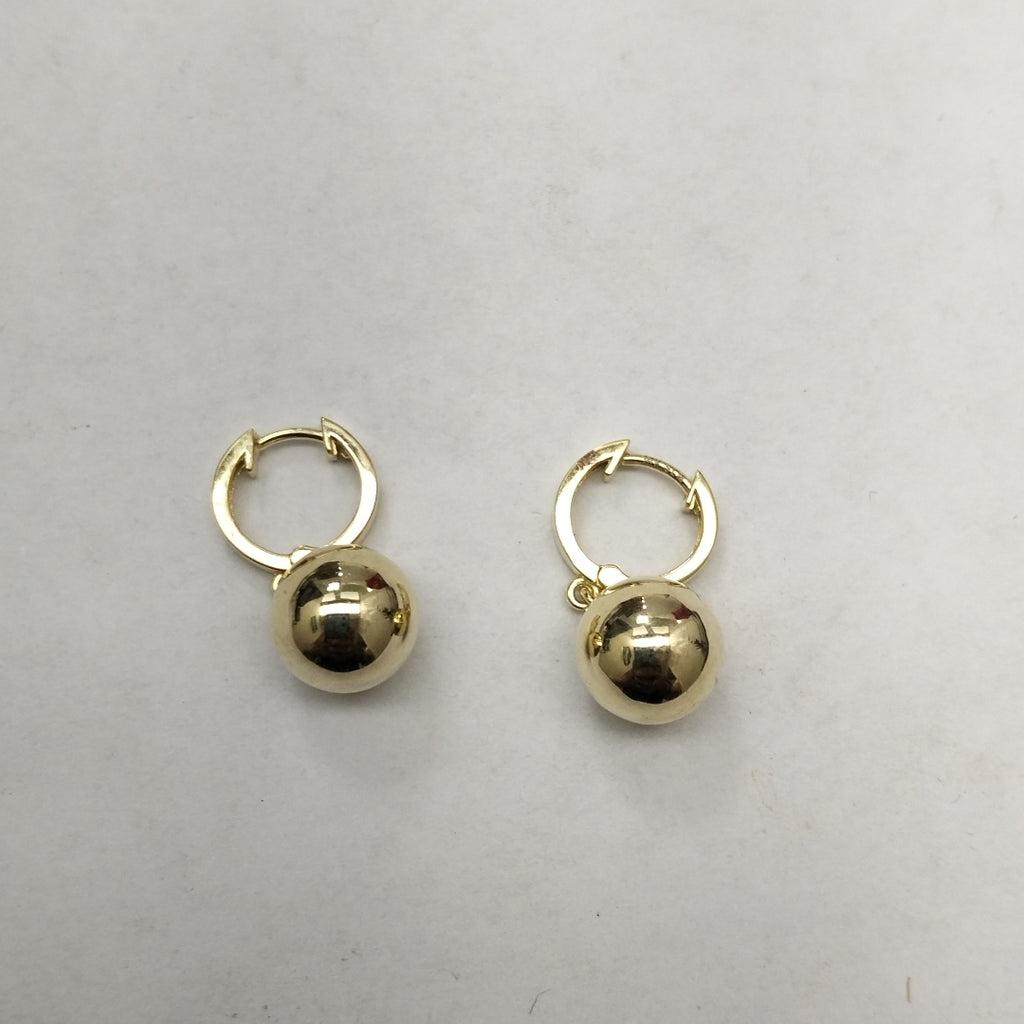 ARRACADAS PAR ORO 14 K 3 GRMS (SEMINUEVO)